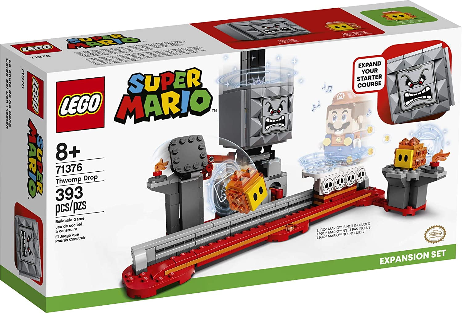 super mario lego starter course set