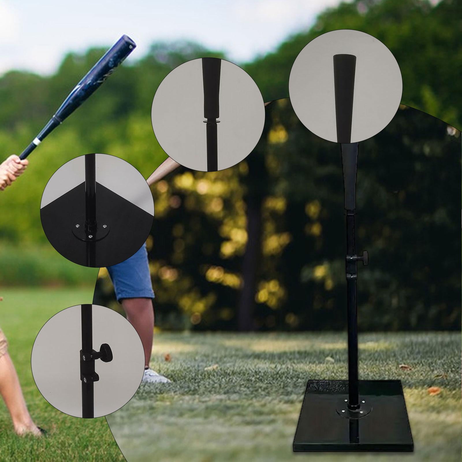 Baseball Batting Tee Adjustable Softball Training Heavy Duty Weighted Base for Backyard Kids Adults Practice