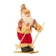 thumbnail image 2 of Muñeco de Papá Noel, Figura de trineo de Papá Noel, Adornos navideños de Papá Noel, Papá Noel Estilo G, 2 of 9