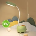 thumbnail image 2 of LED Desk Lamp, Kids Dinosaur Desk Lamp, USB Rechargeable Wireless Desk Lamp, Dimmable LED Bedside Lamp with Touch Sensor, Rechargeable LED Reading Lamp, 2 of 5