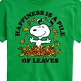 thumbnail image 3 of Peanuts - Happiness Is A Pile Of Leaves - Men's Short Sleeve Graphic T-Shirt, 3 of 6