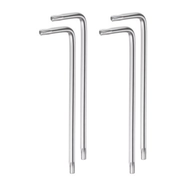 Unique Bargains Clé Torx Hexagonale Lot de 4 Clé en Acier à Haute Teneur en Carbone