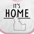thumbnail image 4 of Inktastic It's Home- State of Idaho Outline Boys or Girls Baby Bib, 4 of 4