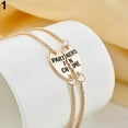 thumbnail image 7 of Ayyufe 2Pcs Women's Break Heart Chain Partners Best Friend Sisters Alloy Bracelets for Birthday Gifts, 7 of 7