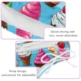 thumbnail image 3 of Ice Cream Detachable Sponge Adjustable Strap Swimsuit Set - 2 Pack for Beach & Pool Parties, 3 of 6