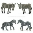 thumbnail image 6 of 12pieces Barn Animal Miniature Realistic Farm Animal Figures Toys Animal Playset, 6 of 11