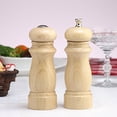 thumbnail image 2 of Chef Specialties 6200 6 in. Elegance Pepper Mill Salt Shaker Set, 2 of 5