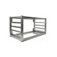 thumbnail image 3 of Wall Mounted Kitchen Rack 5-Tier – Space-Saving Aluminum Baking Pan Storage Shelf with 3 inch Spacing, Heavy Duty Commercial Organizer for Bakeries & Restaurants – 21x17.7x13 inches, 3 of 5
