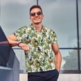 thumbnail image 4 of Polo Shirts for Men, Tropical Cute Parrot Toucan Cuteness Casual Mens Polo Shirts Short Sleeve Button Down Classic Mens Golf Polo Shirts, 4 of 7