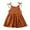 Red, variant on Toddler Girls Sleeveless Cotton Linen Sundress with Pockets, White Bow Straps Summer Beach Dress for Baby Princess