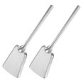 thumbnail image 4 of OULII 2Pcs Metal Fireplace Shovel for Ash Plated Silver Sturdy Practical Tool for Kitchen and Garden Use, 4 of 8