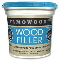 Famowood 40002126 Latex Wood Filler Natural, Gallon, Net Wt 13.0 lbs