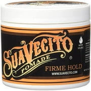 Suavecito Firme Hold Pomade 5 oz - Strong Hold, Medium Shine - Flake-Free, Easy Wash, All-Day Styling