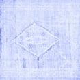 thumbnail image 1 of Ahgly Company Indoor Square Persian Blue Traditional Area Rugs, 5' Square, 1 of 4