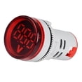 thumbnail image 4 of 5 Paquetes 12-500V Sunnimix Medidor de voltaje redondo LED, 4 of 8