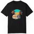 thumbnail image 3 of Caravan Atlantic Ocean Summer Holiday Perfect Gift Unisex T-Shirt, 3 of 3