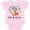 AD-Pink, variant on Let it Snow Cute Orange Fox in Hat and Scarf Boys or Girls Baby Bodysuit