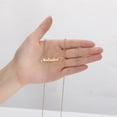 thumbnail image 2 of Custom Necklace Butterfly Pendant Stainless Steel Gold Chain Personalized Name Necklaces Choker Jewelry Necklaces for Women, 2 of 5