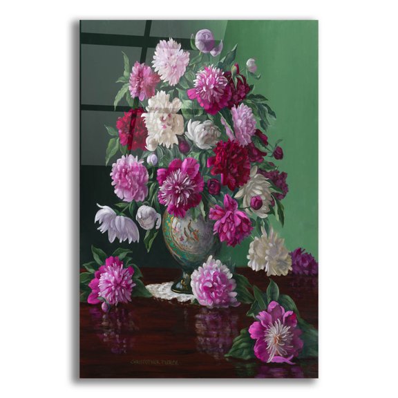 Epic Art 'June Bounty' by Christopher Pierce, Acrylic Glass Wall Art, 16"x24"