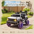 thumbnail image 6 of iYofe Ford Ford Bronco Raptor Electric Ride on Cars for Kids, 12V Powered Ride on Toys Truck with Remote Control, 4 Wheels, Spring Suspension, White, 6 of 7