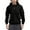 Z1-Black-fal sweatshirts for kid, variant on MKOSPLRT Zip Up Hoodies for Boy 5-15Y Long Sleeve Athletic Sweatshirts 1/4 Zipper Solid Fall Pullover with Pockets