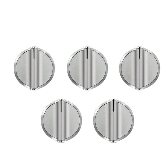 GUYUTING Gas Range Control Knob for Whirlpool WPW10594481 Stainless Steel Direct Replacement Easy Install