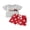 Gray, variant on BemeyourBBs 2Pcs Toddler Baby Boy Summer Clothes Infant Baby Boys Baseball Outfits Waffle Knit Short Sleeve Baseball in Tractor Embroidery T-Shirt Shorts Set