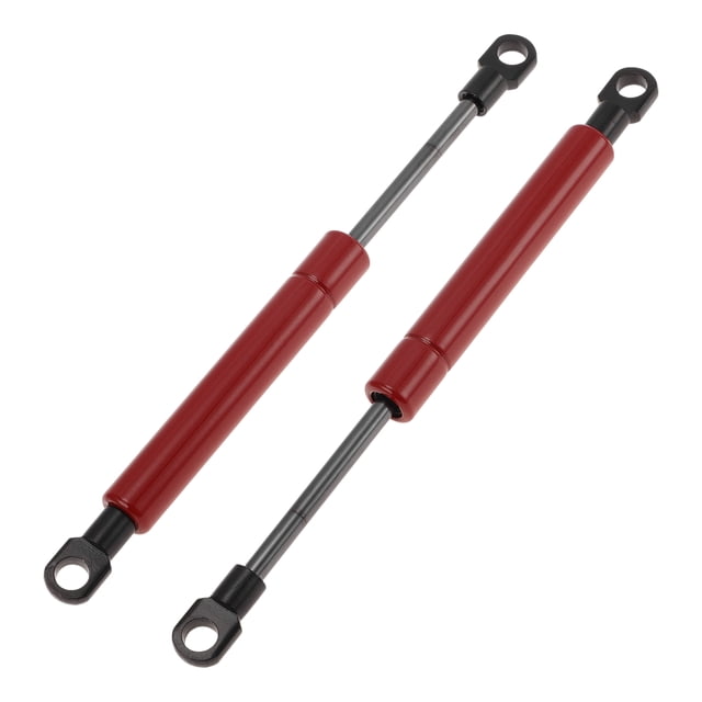 Unique Bargains Ressorts à Gaz 200mm/7.87 Pouces 11lb/50N/5kg Acier Carbone Rouge 2 Pcs