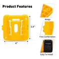 thumbnail image 3 of 6Pack Battery Mount Holder for Dewalt 20V 60V Battery Dock Holder, 3 of 5