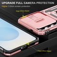 thumbnail image 3 of Hoibon Phone Case for Samsung Galaxy S26 Plus Case,[Slide Camera Cover][Kickstand] [Military Grade Protection] Shockproof Rugged Case for Samsung Galaxy S26 Plus - Rose Gold, 3 of 7