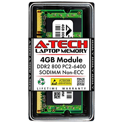parts-quick 4GB Memory for Sony VAIO VGN-NW160J/S DDR2 PC2-6400 800MHz SODIMM Compatible RAM