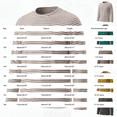 thumbnail image 3 of EnJoCho Kids Striped T Shirt Long Sleeve Crewneck Soft Basic Layer Top Raglan Casual Warm Tee for Boys Girls Toddler Fall Winter School Daily Outdoor Wear, 3 of 6