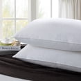thumbnail image 5 of Puredown 2 Pack White Goose Feather Pillows Medium Firm Standard Size, 5 of 5