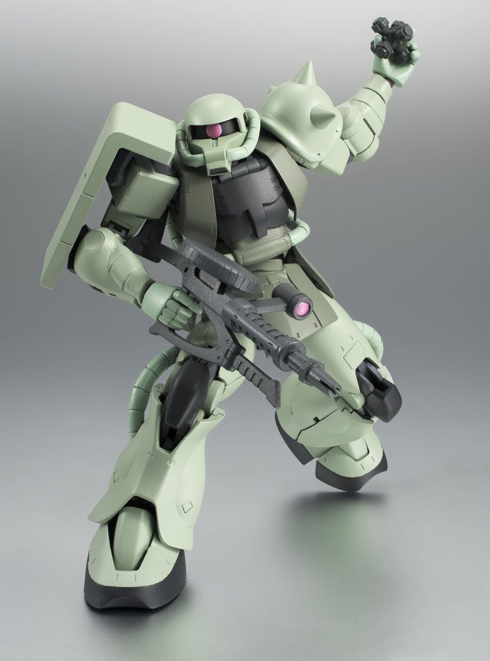 MS IN ACTION!!　tetu TOYS MOBILE SUIT GUNDAM 2mvetro Gundam MS IN ACTION!! MS-06S Zaku II Tetsu Toys Figure W/BOX