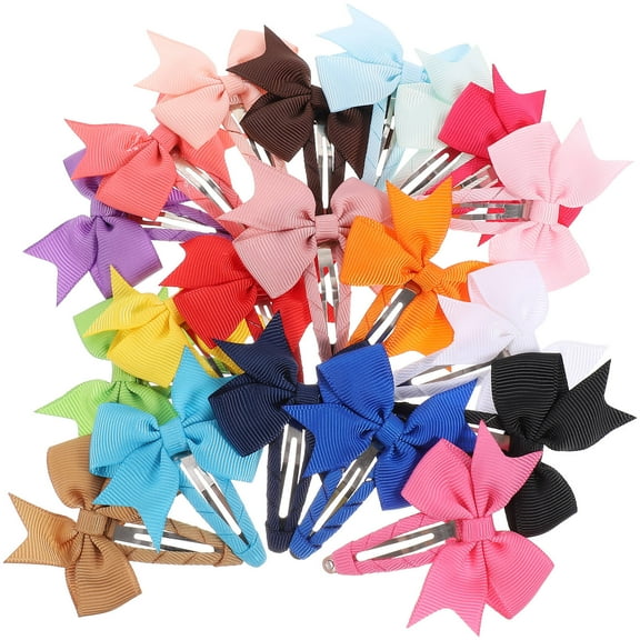 SKISUNO Decorative Hair Clip Girls 20Pcs 2.8X2.2In