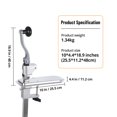 thumbnail image 3 of Yiwa Manual Tabletop Can Opener, Stainless Steel Blade, 12" Can Capacity, 3 of 7
