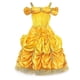 thumbnail image 3 of Vestido de princesa Bella para niñas, vestidos para La Bella y La Bestia, ropa de fiesta para niños, guantes de corona con palo mágico, disfraz para niños, 3 of 5