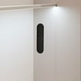 thumbnail image 4 of UPOUART Grille de Ventilation Ovale à Persiennes pour Évent de Sécheuse Réglable 6 Pcs en Plastique Noir pour Armoire, 4 of 8