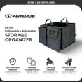 thumbnail image 3 of Auto Joe Collapsible Trunk Organizer, Storage Caddy & Straps for Accessories, ATJ-CTSO-BLK, 3 of 6