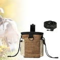 thumbnail image 3 of Bolsa de regalo para perros con cordón para botel de agua, almacenamiento con correa para el hombro en cintura, bolsa de entrenamiento para , CAFÉ Café Colco Bolsa de entrenamiento, 3 of 7