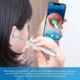 thumbnail image 2 of LNGOOR  Ear Wax Removal with Camera  1296P HD Wireless Earwax Remover Tool with 6 LED Lights and 8 Ear Pick Kit  Ear Cleaner for iOS & Android (Black), 2 of 7