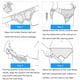 thumbnail image 5 of Cinturón de hernia para hombre y mujer, soporte para hernia inguinal, doble correa deportiva ajustable para la cintura con almohadillas de compresión extraíbles, 5 of 12