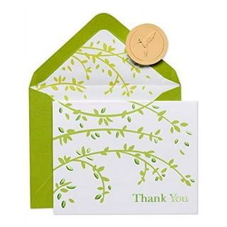  Papyrus Thank You Cards with Envelopes, Colorful Geometrics  (16-Count) : Office Products