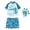Sky Blue, variant on Staki Boys' Swimwear Sets Boys Short Sleeve Rash Guard Swimsuit Set with Swim Trunks for Kids 2T 3T 4T Sky Blue,2-3 Years