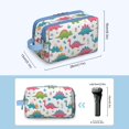 thumbnail image 3 of Toiletries Bag,Dinosaur and Mountain Pattern Mens Womens Toiletry Bag Bathroom Bag,Waterproof Toiletry Travel Bag Dopp Kit Shaving Bag 11x6.3x5.1 Inch, 3 of 5