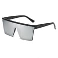 thumbnail image 3 of Gafas de sol Moda Gafas de sol de una sola pieza con montura grande Moda retro Hombres y mujeres europeos y americanos Pareja Gafas Moda, 3 of 5