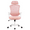 Pink, variant on Dovelina Ergonomic Office Chair with Headrest, Adjustable Task Chair with Flip-Up Armrests