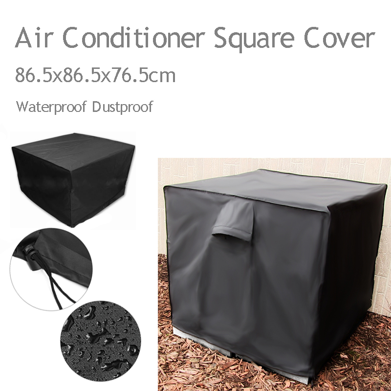 34*34*30" Square Air Conditioner Protective Cover Waterproof Dust 2