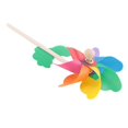 thumbnail image 5 of 10pcs Wooden Stick Pinwheels,windmill Pinwheels Diy Pinwheels Set For Kids Toy Garden Lawn Decor, 5 of 5