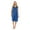 Dark Blue, variant on Mashaouyo 50% Off Clearance Womens Pajamas NightGowns For Women Sleeveless Satin Silk Nightshirt For Women Wide Strap Plus Size Nightgowns for Women